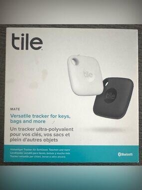 BN in Sealed Box Tile Mate (2022) Bluetooth Tracker 1-Pack White (SKU: RE-40001)